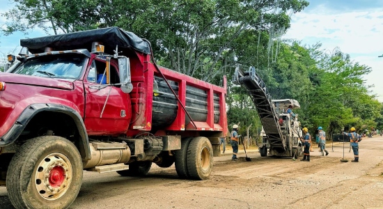 Esta semana se taparán huecos en seis barrios de Bucaramanga