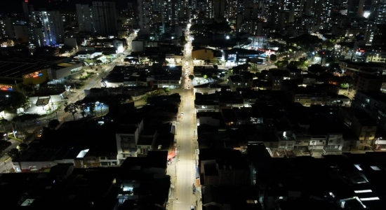 Seis importantes vías de Bucaramanga tendrán nuevo alumbrado