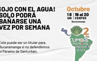 ¡Ojo con el agua! Solo podrá bañarse una vez por semana