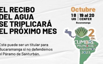 El recibo del agua se triplicará el próximo mes