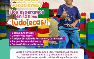 Ludotecas tendrán sus puertas abiertas en el receso escolar