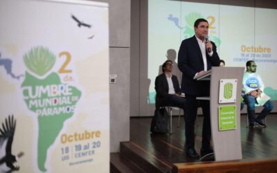 ¡Con gran acogida! Se vivió la primera jornada de la Cumbre Mundial de Páramos 2023