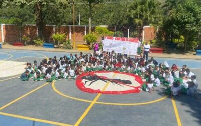 Con campañas pedagógicas colegios oficiales previenen el dengue
