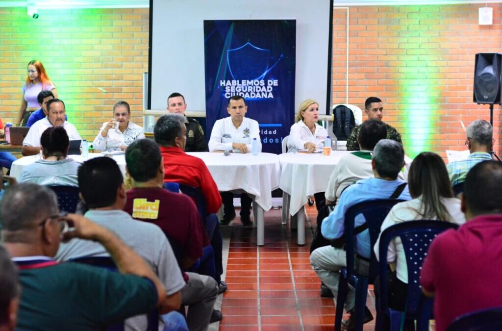 Sinergia comunitaria, la estrategia que le apuesta al desarrollo y seguridad de los ciudadanos