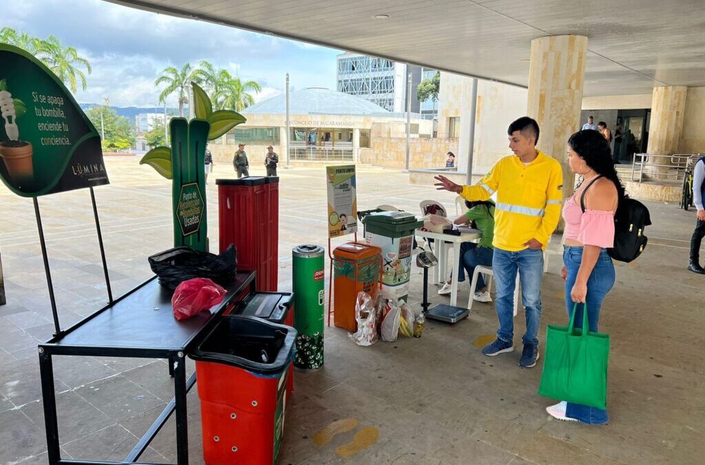 Hoy y mañana hay jornada de recolección de residuos posconsumo en Bucaramanga