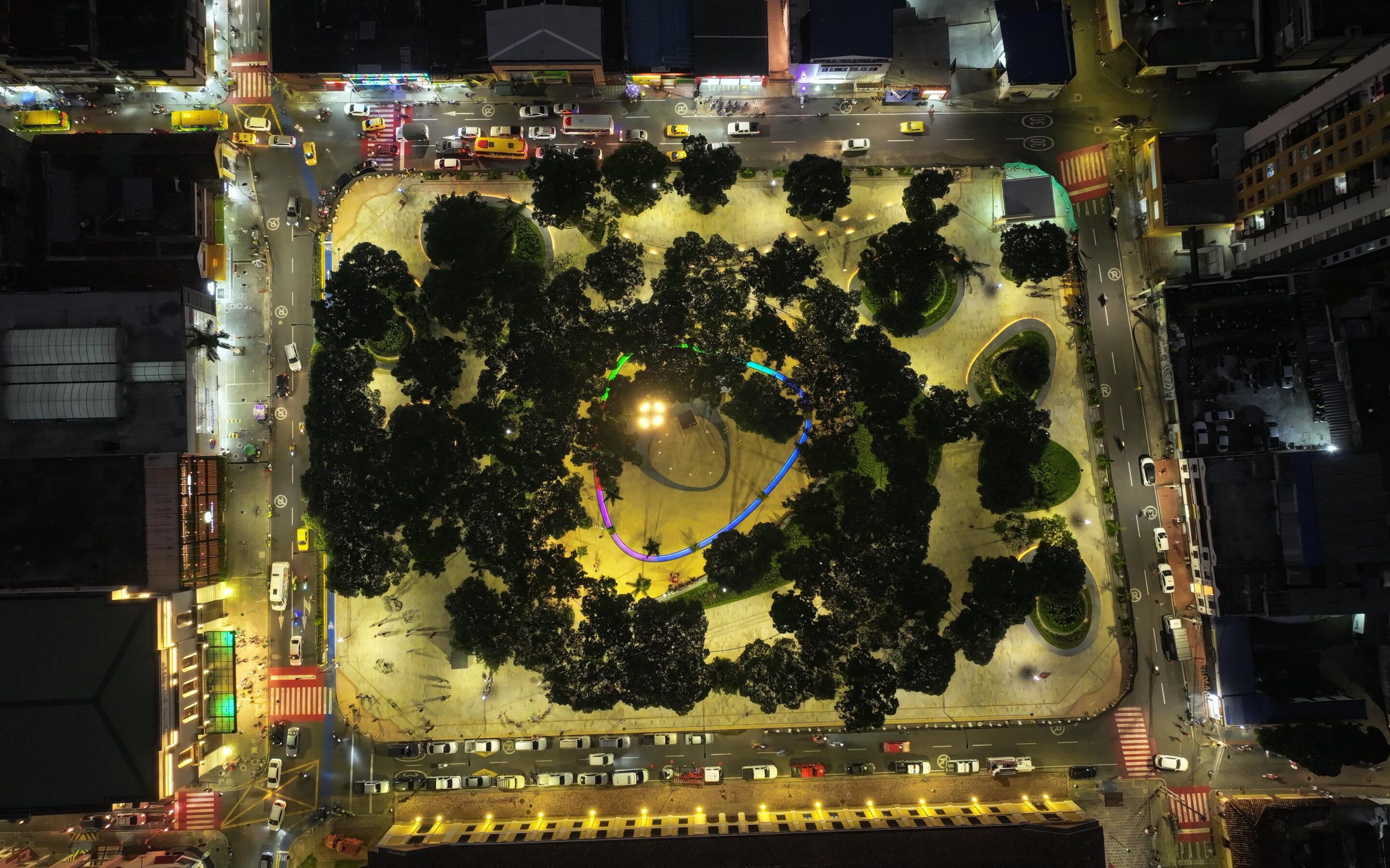Parque Centenario de Bucaramanga, Un hito  tecnológico y cultural: alcalde Jaime Andrés  Beltrán 