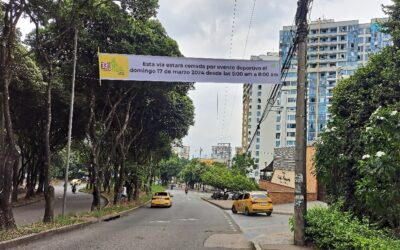 Atentos a los cierres viales de este fin de semana y lunes 18 de marzo, por eventos deportivos en la Ciudad Bonita
