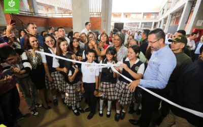 Más de 500 estudiantes tendrán segura su educación en la Institución Educativa Camacho Carreño