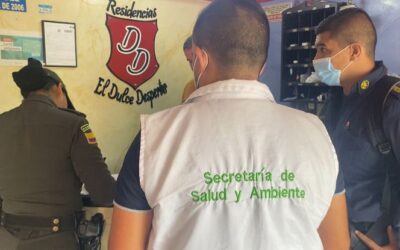 La Secretaria de Salud selló residencias en el centro de Bucaramanga