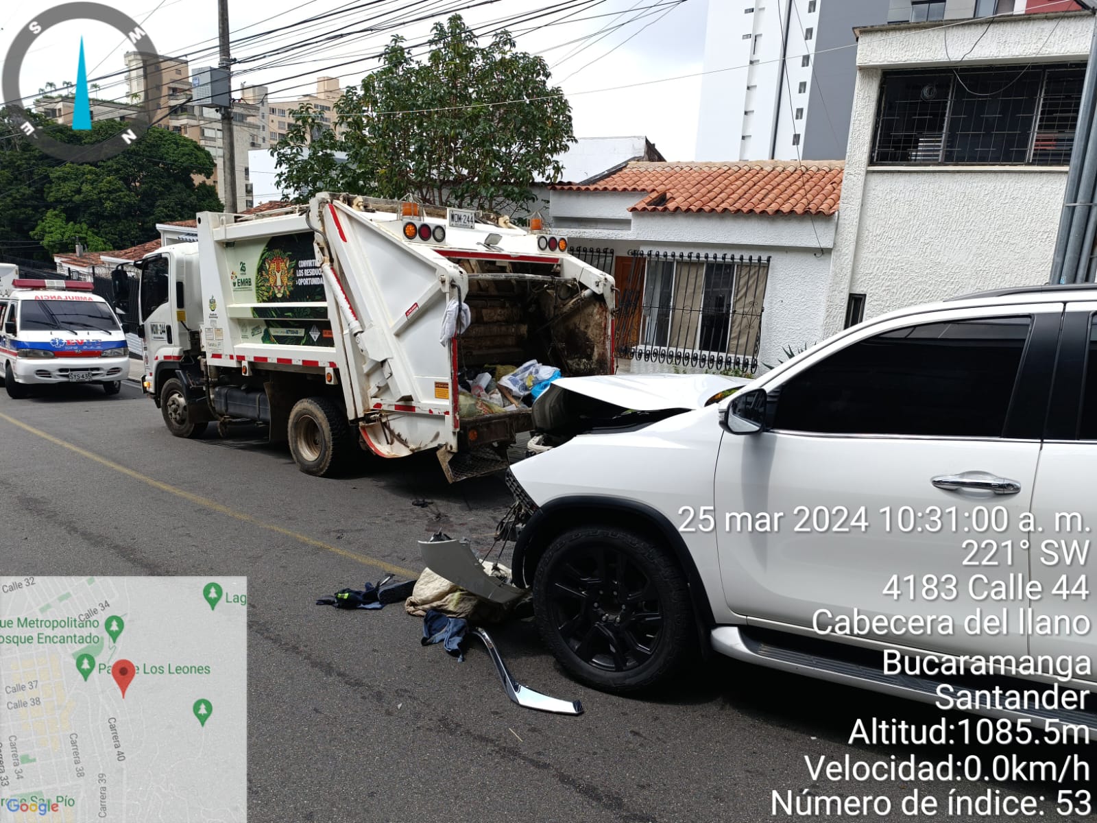 En recuperación se encuentra funcionario de la EMAB