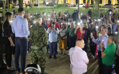 Alcalde de Bucaramanga comparte cena con habitantes de calle en una jornada de reconciliación