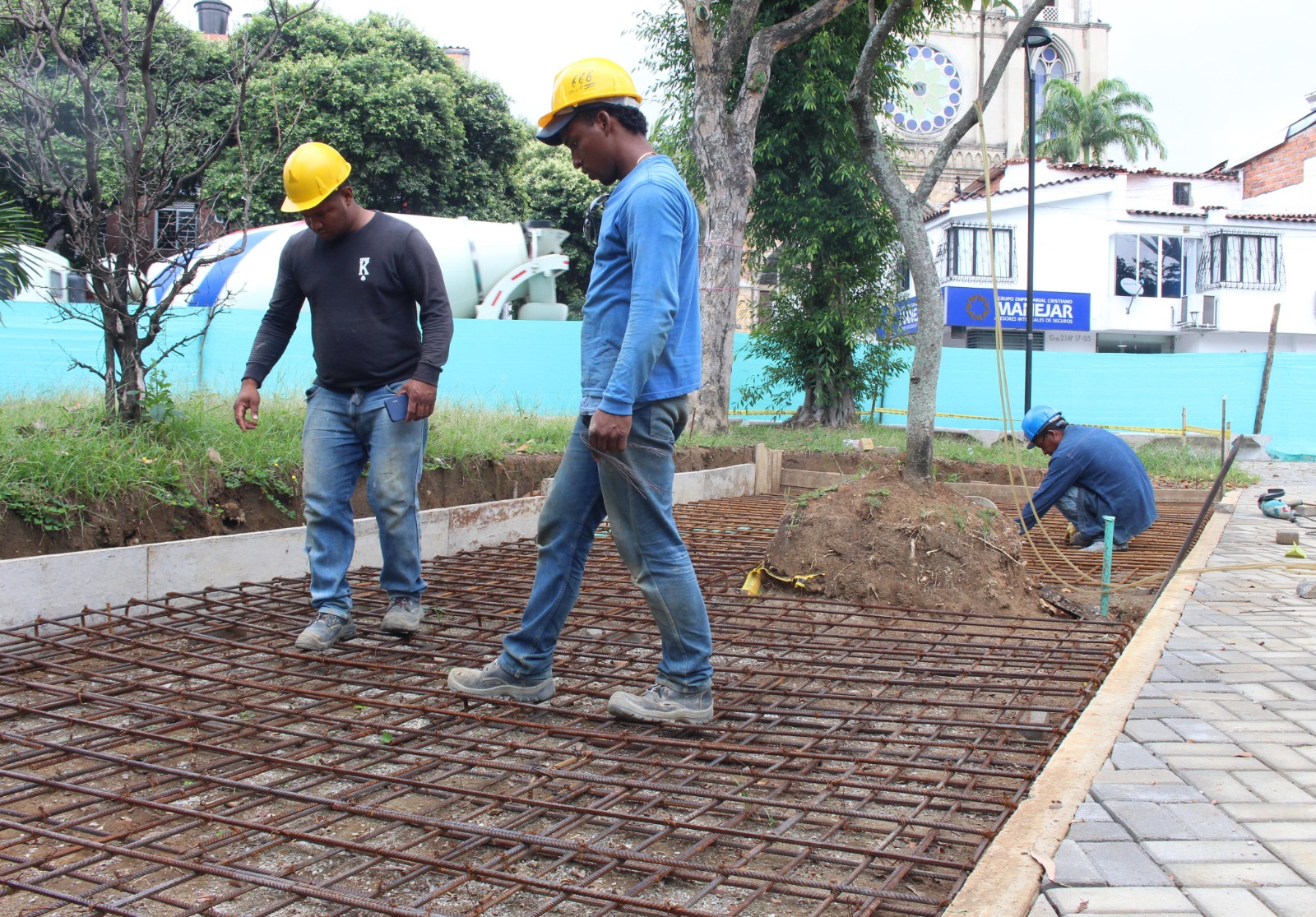 La Administración Municipal reanuda las obras en el Parque San Francisco