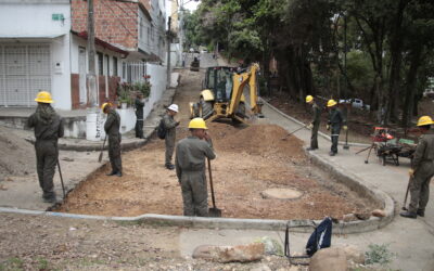 25 barrios de la Bucaramanga tendrán mejores vías