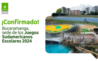 Bucaramanga, será la sede de los JuegosSudamericanos Escolares 2024.