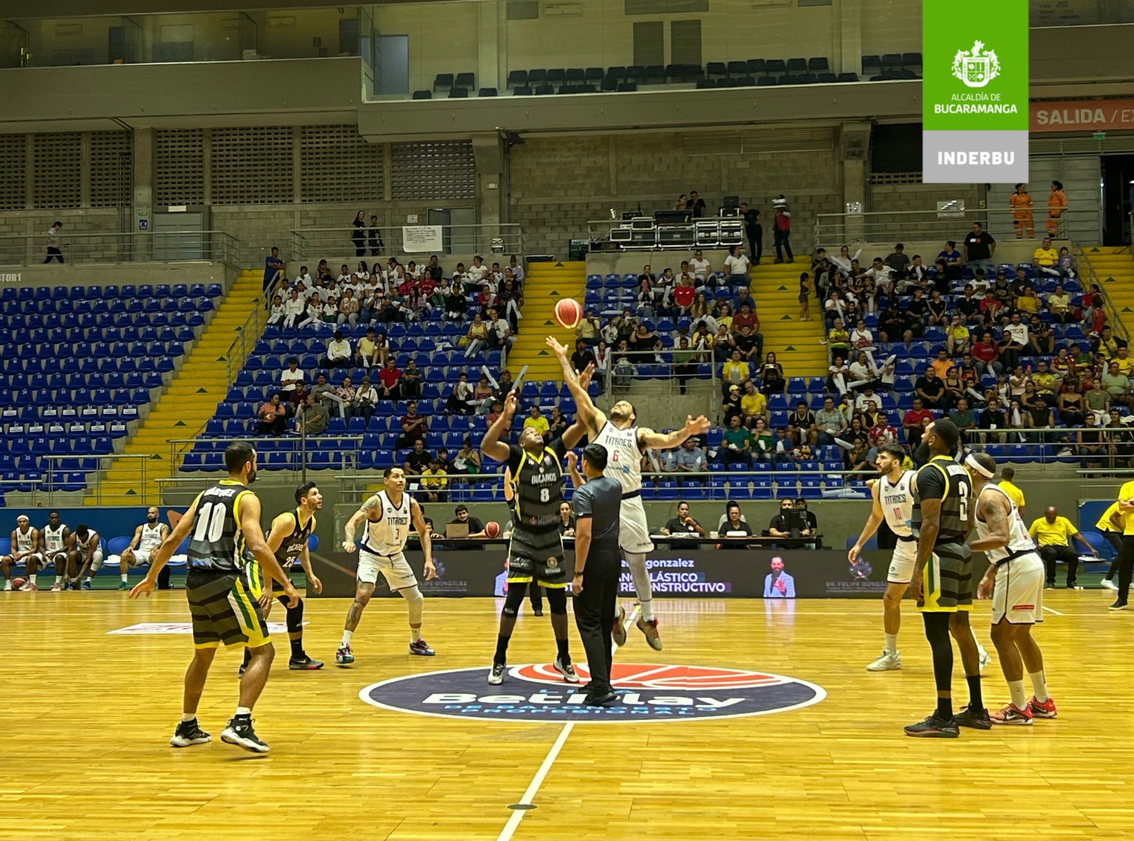 ‘Búcaros’ juega en casa para la Liga Betplay deBaloncesto profesional colombiano