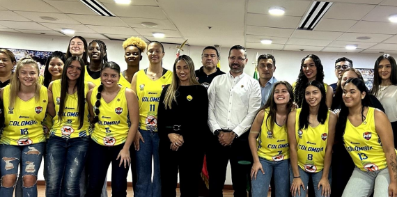 Pre-selección Colombia del baloncestofemenino lista para el Women’s Americup 2024 en Bucaramanga