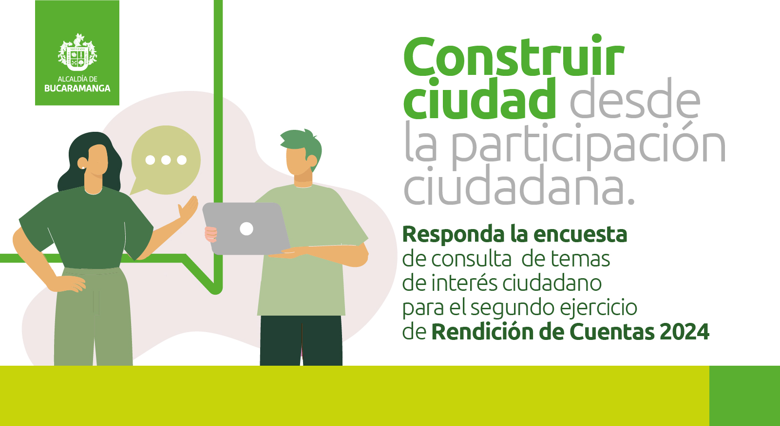 Participe en la encuesta de consulta de temas de interés ciudadano para el segundo ejercicio de Rendición de Cuentas 2024