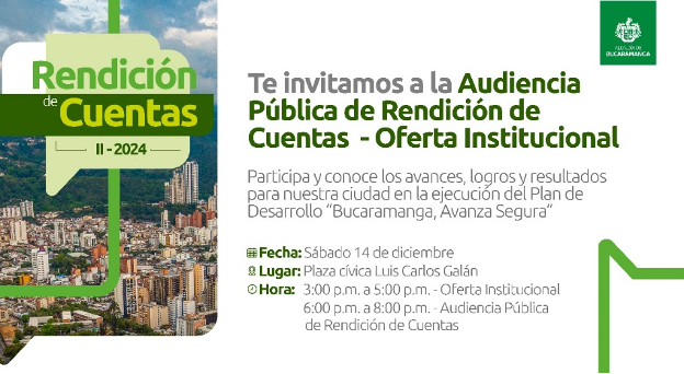 ¡Queremos escucharlos! Hagan sus preguntas al Alcalde sobre la gestión institucional en Bucaramanga