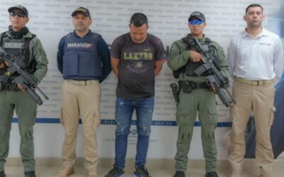 Capturado en Bucaramanga ciudadano extranjero solicitado por terrorismo en Venezuela