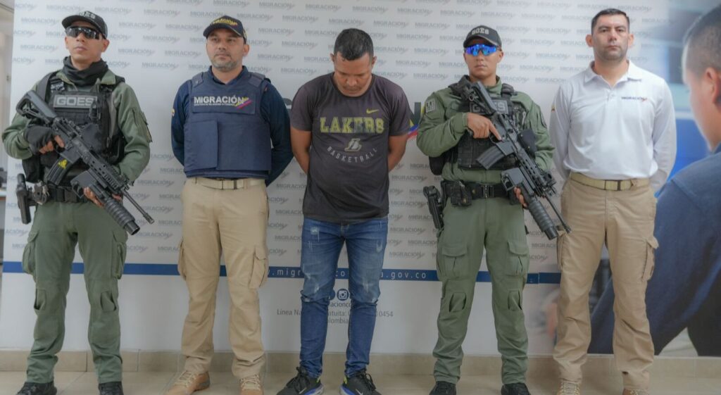 Capturado en Bucaramanga ciudadano extranjero solicitado por terrorismo en Venezuela
