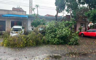 Balance de atenciones del Cuerpo de Bomberos de Bucaramanga durante las lluvias