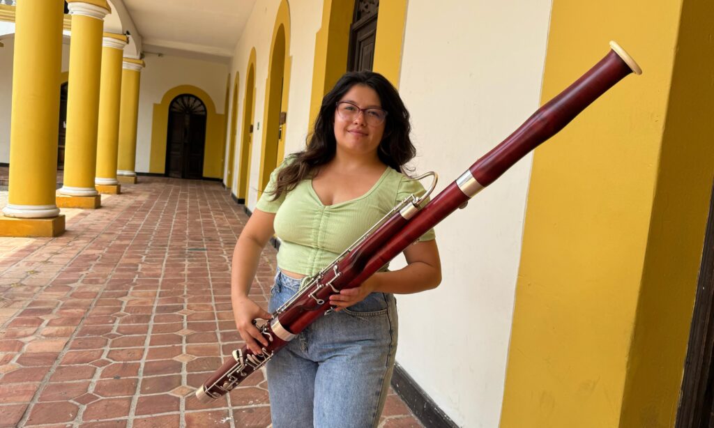 Mujeres IMCT: Emanuela y el eco del fagot, una historia de pasión y disciplina