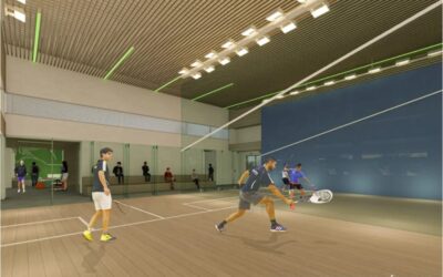 ¿En qué va la obra de las canchas de squash en Bucaramanga?