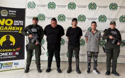 Desarticulada peligrosa banda extorsiva ‘Los motorizados’ en Bucaramanga