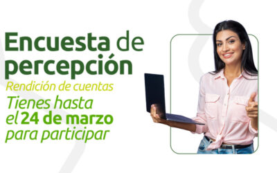 ¡Tu voz es importante! Participa en la encuesta de percepción sobre Rendición de Cuentas 2025