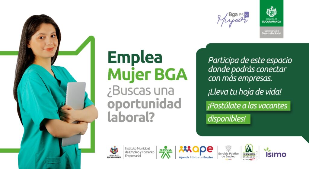 ¿Buscas trabajo? Este 5 de marzo participa en la microferia de empleo para mujeres