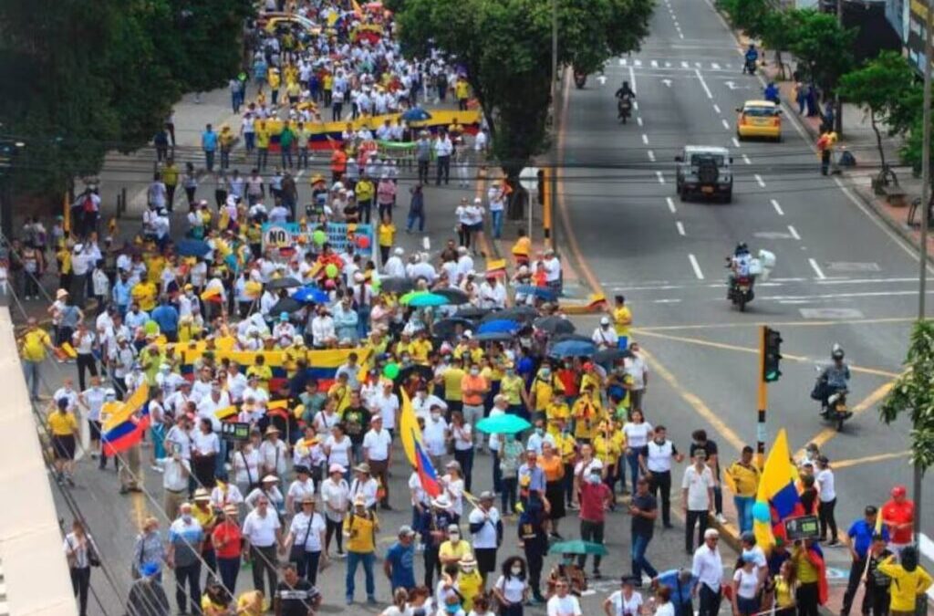 Alcaldía de Bucaramanga garantiza tranquilidad durante la jornada de marchas