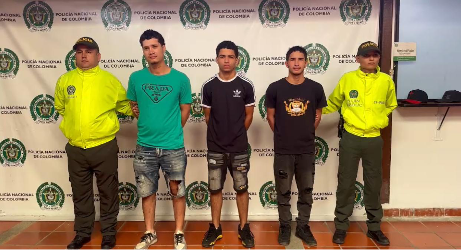Capturados tres sicarios responsables de homicidio: Alcalde Jaime Andrés Beltrán reitera que en Bucaramanga no hay tregua con el crimen