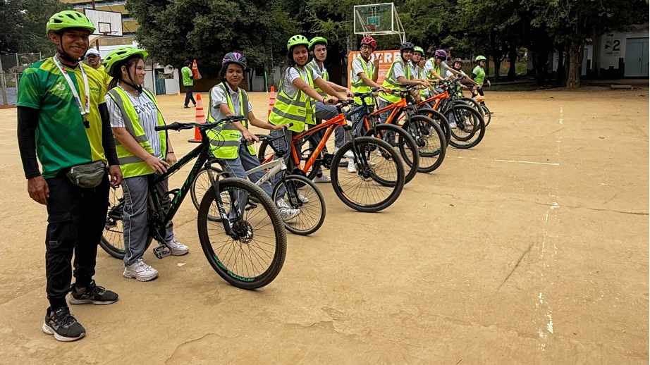 ¡Bici School llegó a Bucaramanga para fomentar el uso de la bicicleta en los estudiantes!