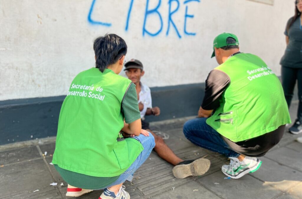 Con ‘Plan amanecer seguro’ acercamos oferta institucional a ciudadanos habitantes de calle