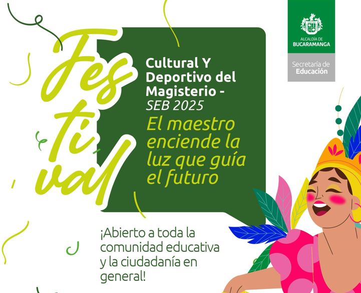Bucaramanga se prepara para el Festival Cultural y Deportivo del Magisterio: habrá cierres viales este jueves