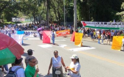 Balance general de la jornada de protesta en Bucaramanga