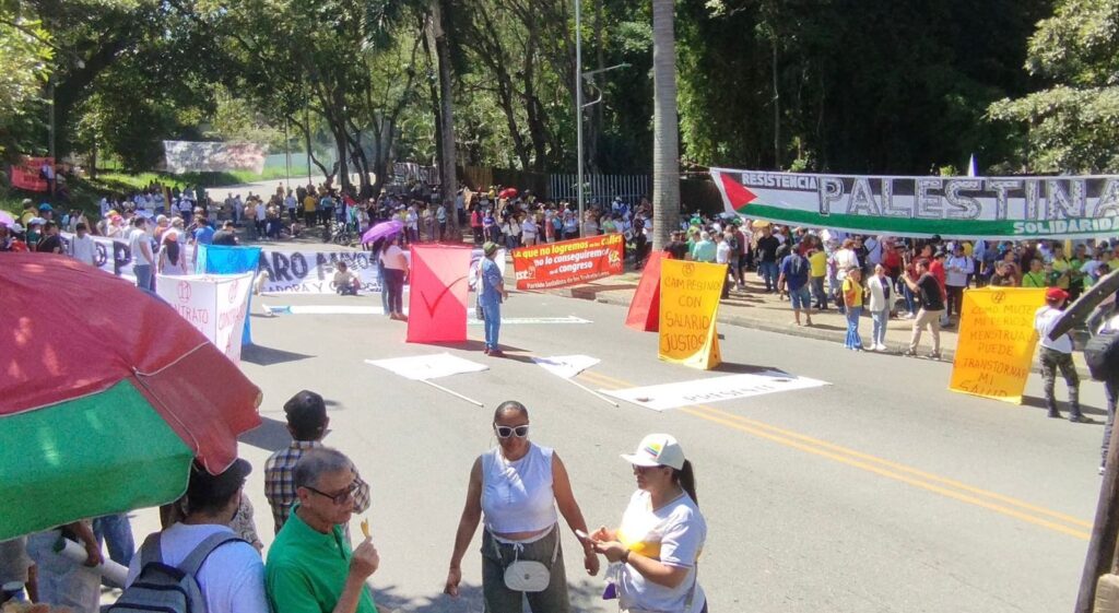Balance general de la jornada de protesta en Bucaramanga