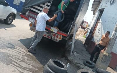 1.038 llantas fueron recolectadas para mitigar el dengue en Bucaramanga