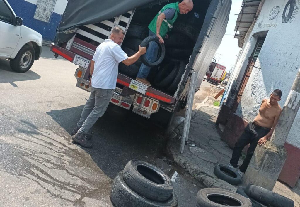 1.038 llantas fueron recolectadas para mitigar el dengue en Bucaramanga