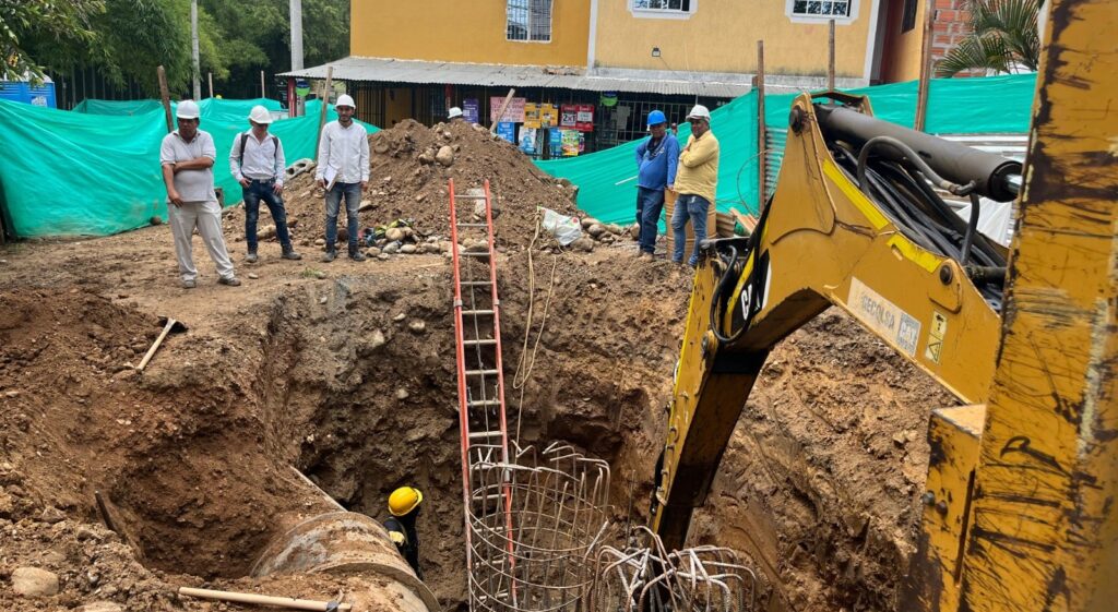 Comunidad de Villa Rosa pidió acompañamiento en obra del acueducto