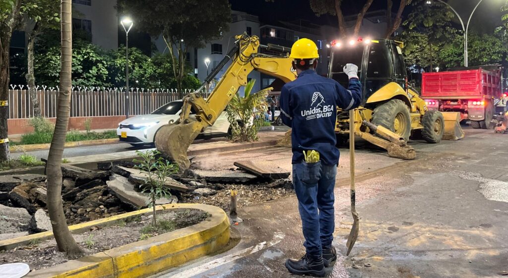 Arrancó la pavimentación en Bucaramanga