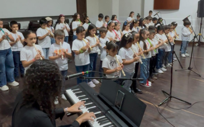 Más de 50 niños cerraron el Ciclo I 2025 con música, talento y emoción en la EMA