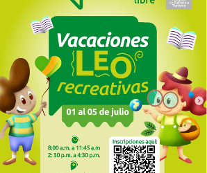 ¡Vacaciones LEO Recreativas para toda la familia! Del 1 al 5 de julio en la Biblioteca Pública Gabriel Turbay y bibliotecas satélite