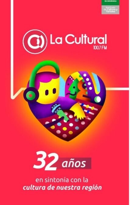 La Cultural 100.7 FM celebra 32 años siendo la voz de la cultura en Bucaramanga