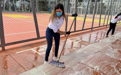 Funcionarios se pusieron la camiseta por Bucaramanga