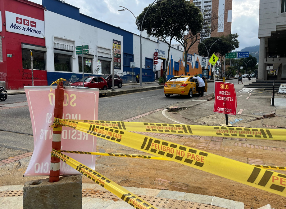 Tráfico reducido en la calle 36 por obra de Paseo España