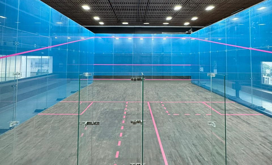 ¿Cómo va la obra de las canchas públicas de squash en Bucaramanga?