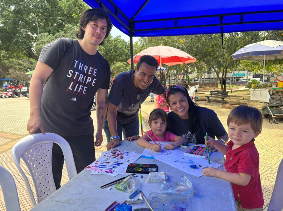 Niños y niñas de Bucaramanga redescubren su patrimonio con arte