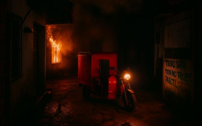 Emergencia en grabación, Bomberos hace llamado a la prevención