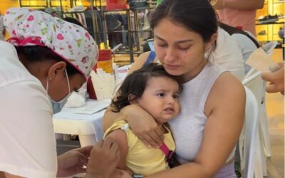 Vacunación gratuita para niños y gestantes contra la tos ferina